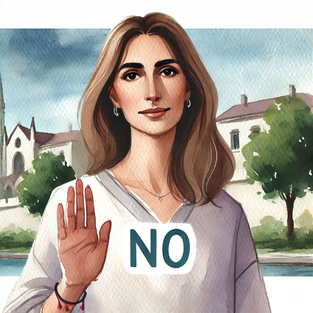 Cómo decir que no.