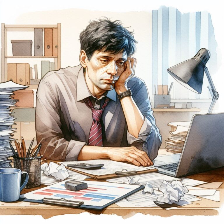 Síndrome de burnout.