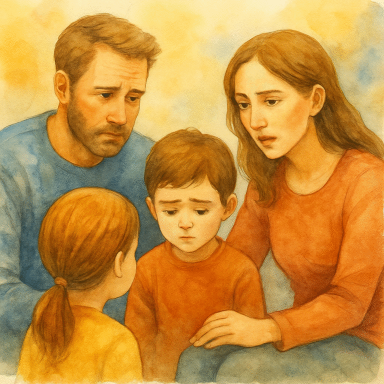 Separarse con hijos: cómo contarles la noticia.