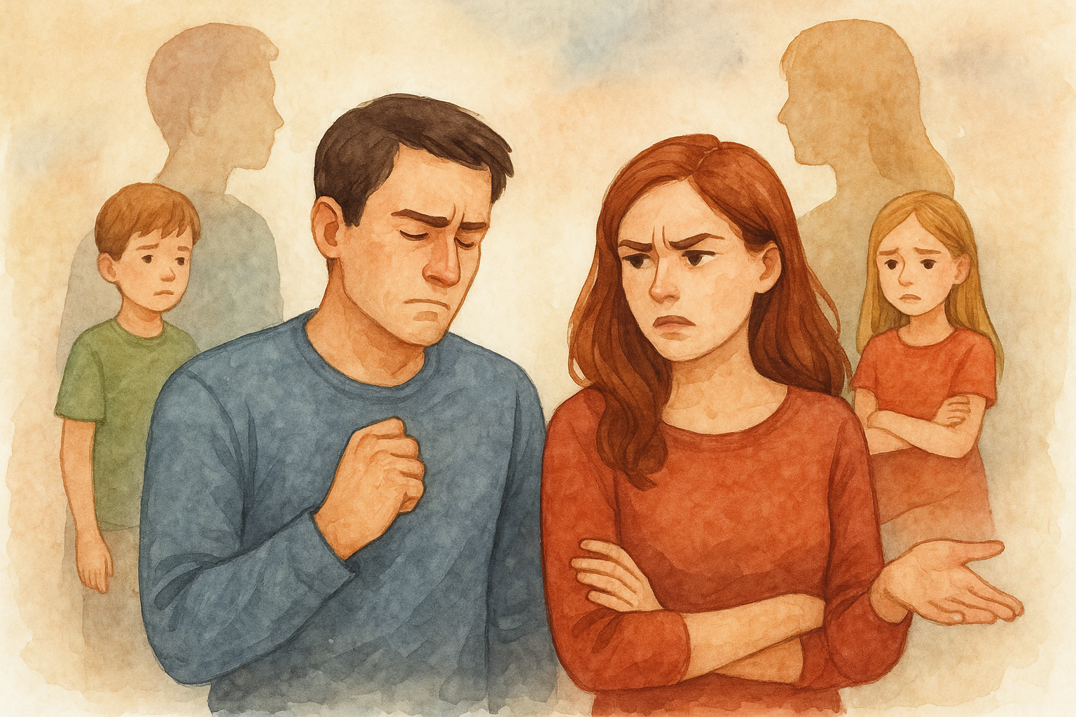 Problemas de pareja por hijos no comunes