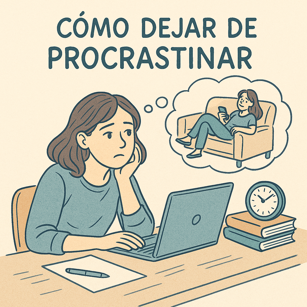 Cómo dejar de procrastinar.